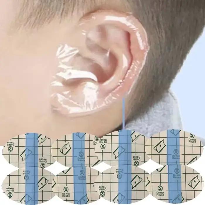 20/60/100 pièces bébé shampooing oreille couvre imperméable enfants douche natation Protection oreil