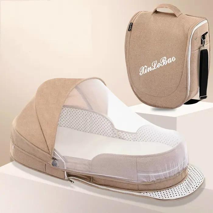 Moustiquaire Berceau Portable Polyester Haute Qualité Protection Total Moustiques Insectes Lits Bébé Berceaux Portables Lit Voyage Occasions Spéciales