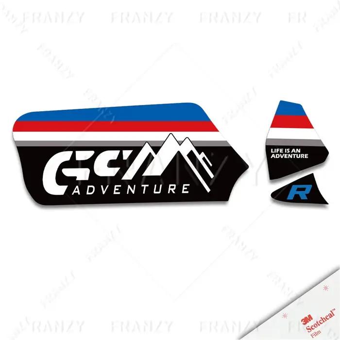 Autocollant de bras oscillant de moto, pour R1200GS/Adv 13-18 R1250GS/Adv 19-24 3M, autocollant d'av