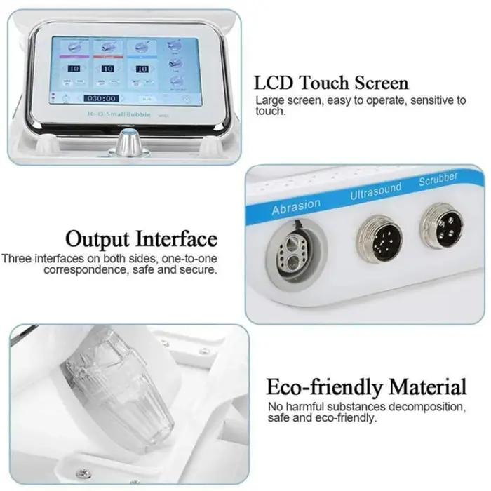 AOKO 6/7 en 1 Dermabrasion Peel Spa Machine faciale rajeunissement de la peau Hydro Dermabrasion Aqu