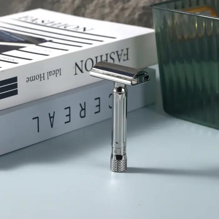 Rasoir de sécurité réglable en acier inoxydable Yaqi Avanti