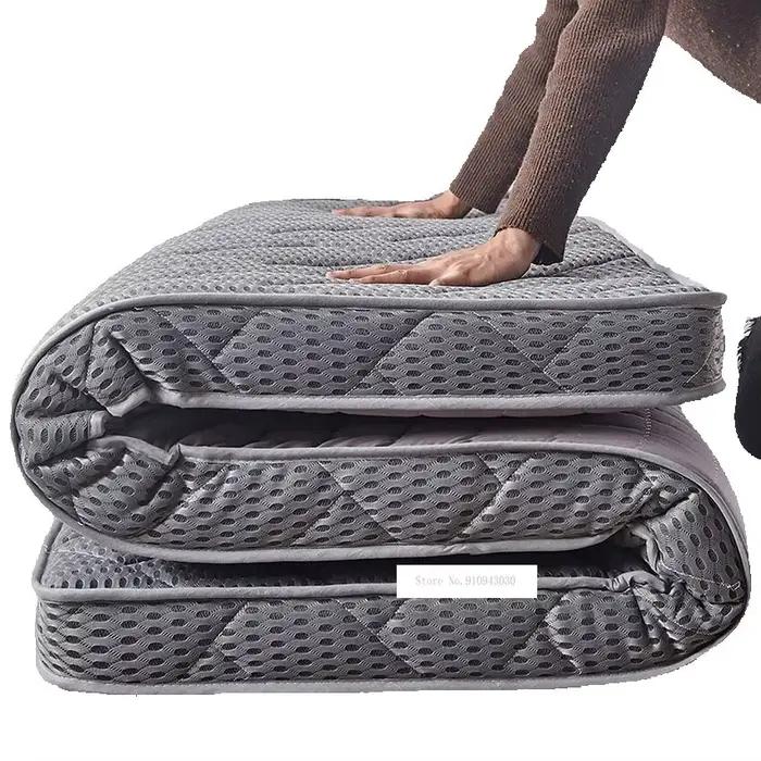 Matelas en coton dur respirant, épaisseur 9cm, tissu maillé pour chambre à coucher, dortoir étudiant