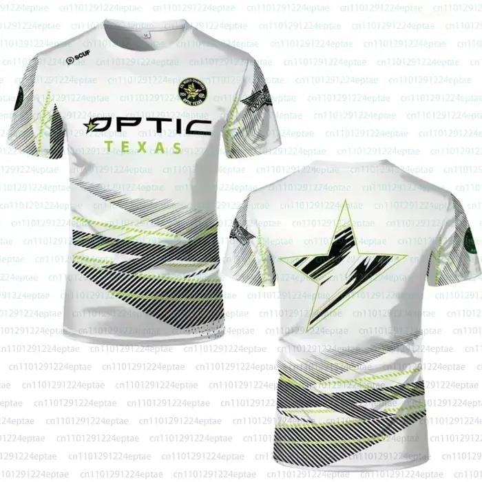 T-shirt respirant imprimé en 3D pour fans de l'équipe d'e-sport Team Esports Club 2026 OpTic TEXAS N