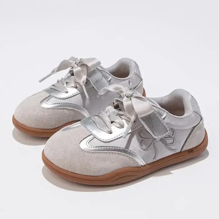 Chaussures de planche enfants or décontractées - Baskets souples bébé garçons filles 2025