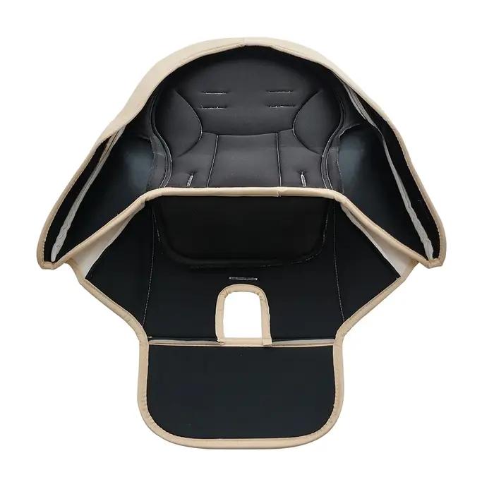 Juste en cuir PU pour chaise haute de bébé, coussin de siège pour chevilles, chaise haute de la séri