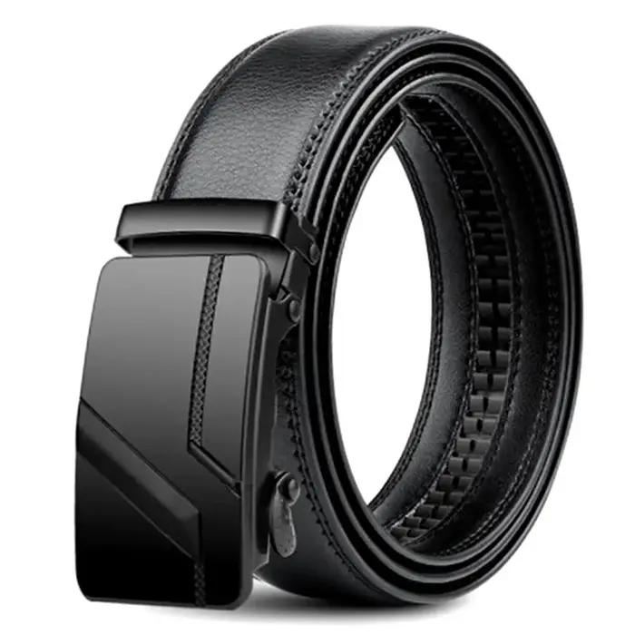 DINISITON – ceintures pour hommes d'affaires, ceintures de marque de luxe authentiques, boucles méta