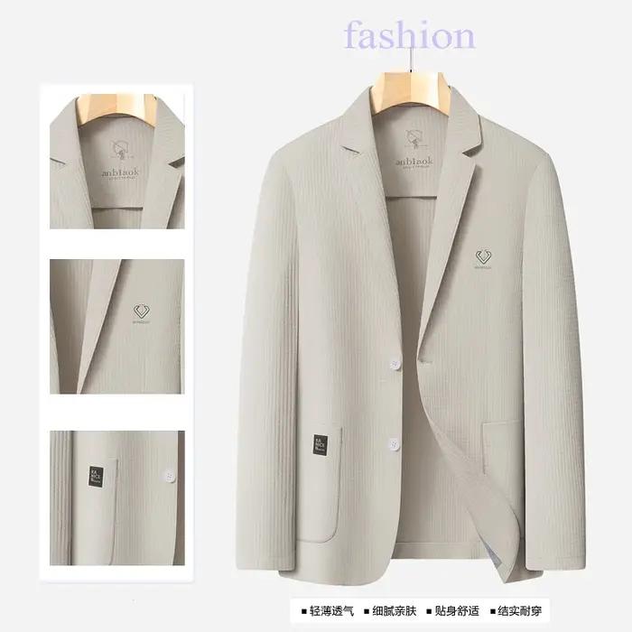 Costumes d'affaires décontractés haut de gamme pour hommes et blazers élégants décontractés pour jeu