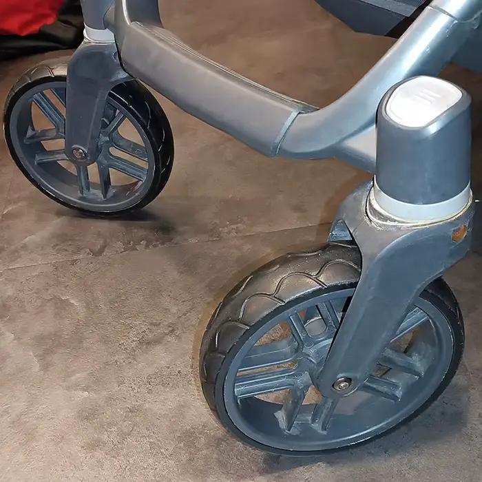 Pneu avant pour poussette Uppababy Vista - Roue PU sans chambre à air remplacement durable