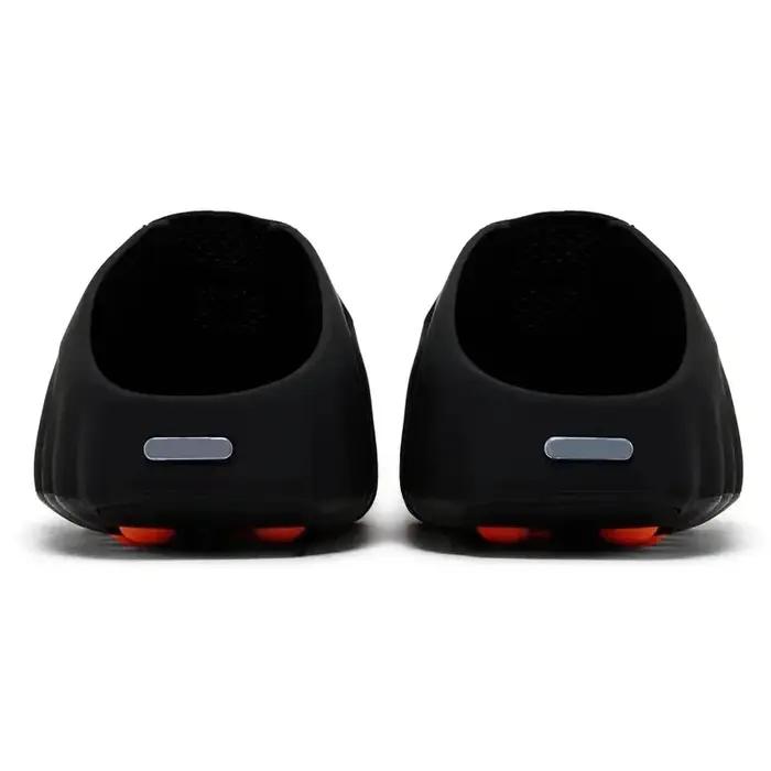 Claquettes de confort Rubber Tech 001, claquettes de course Running Bone White Red Black Light Smoke