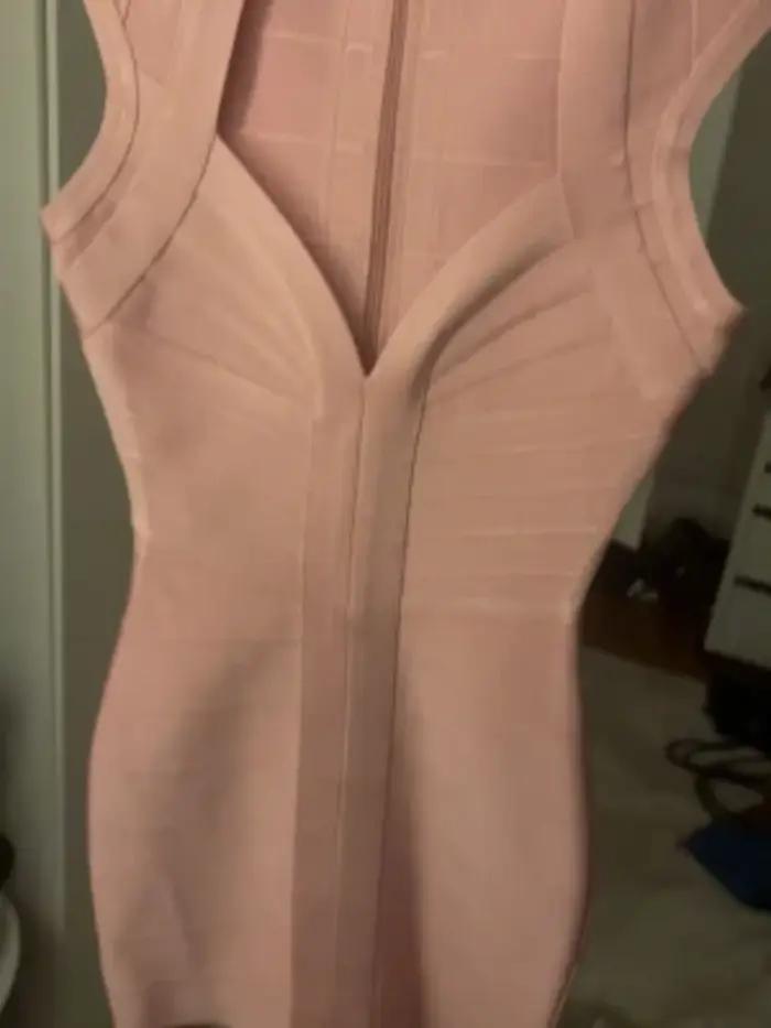 Débardeur moulant à col en V profond pour femme, style bandage, couleur unie, élastique, printemps-é
