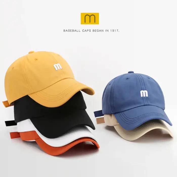 Casquette de Baseball 100% coton pour hommes et femmes, lettres brodées, chapeau à rabat, casquette