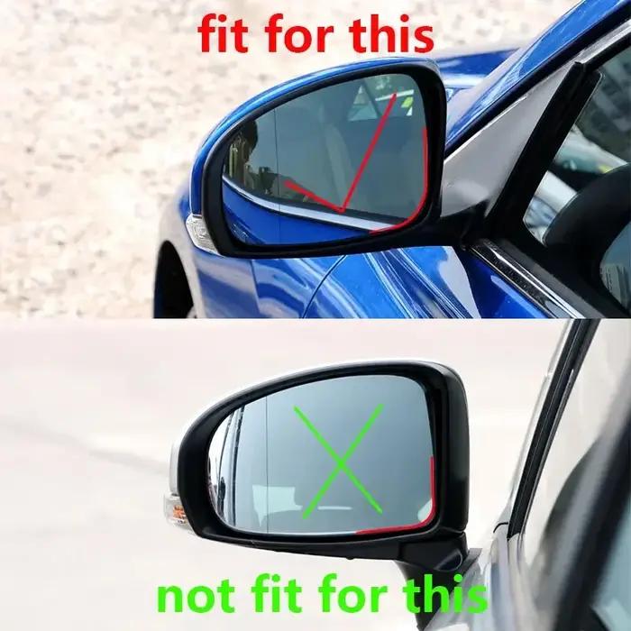 Verre de rétroviseur de voiture avec chauffage, lentille latérale de porte extérieure, Toyota Prius