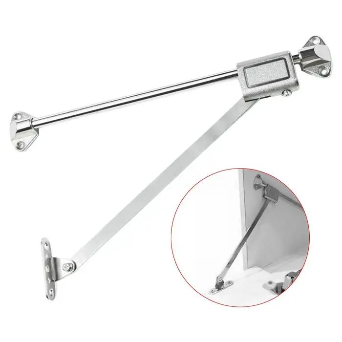 Support de porte rabattable pour placard résistant à l'usure installation facile couvercle de chute domestique barre de rail coulissante pour rangement efficace et élégant