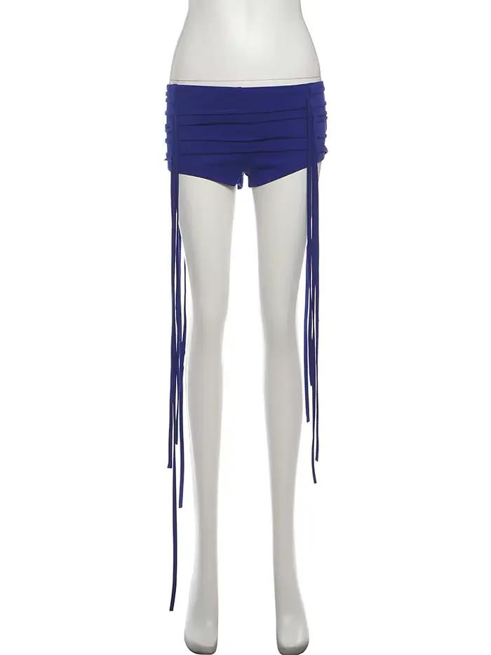 SIsterlinda tendance Sexy froncé 2 pièces ensemble femmes bouton col Polo maille Patchwork body + ru