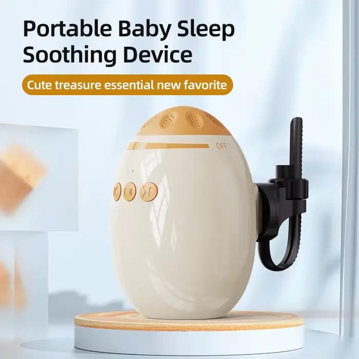 Accessoire bascule poussette automatique avec bruit blanc - Sucette sommeil bébé portable pour voyages