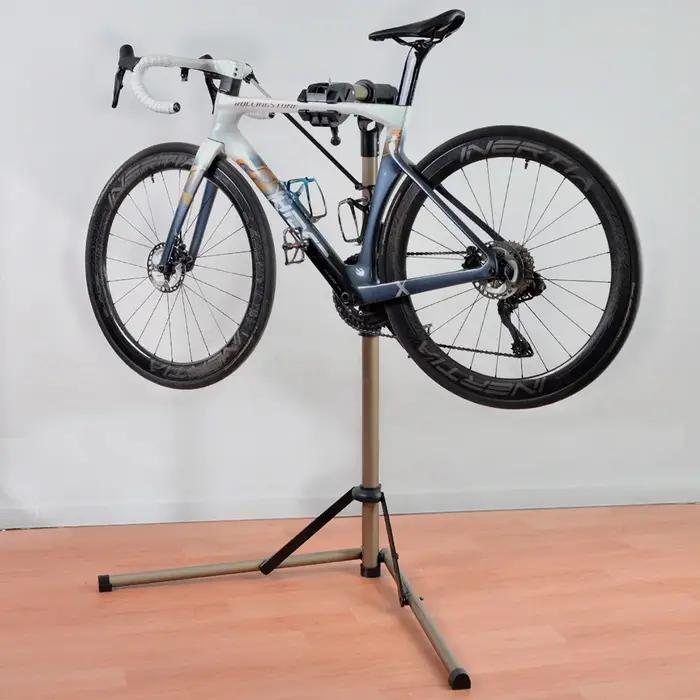 Support de vélo en alliage d'aluminium réglable pour réparation et entretien professionnel occasionnel ou régulier