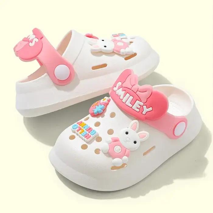 Sandales mules bébé semelle souple antidérapante - Chaussures intérieur extérieur garçons filles