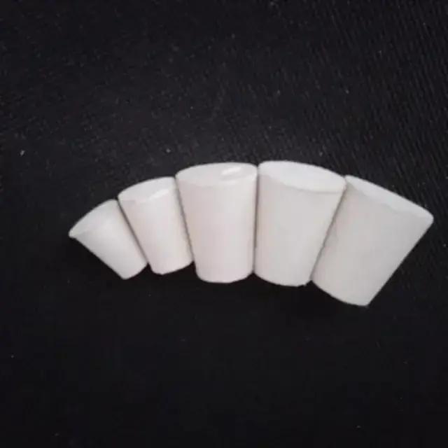 Bouchons coniques en caoutchouc solide, 8mm-62mm, pour tubes à essai de laboratoire, 15 tailles asso