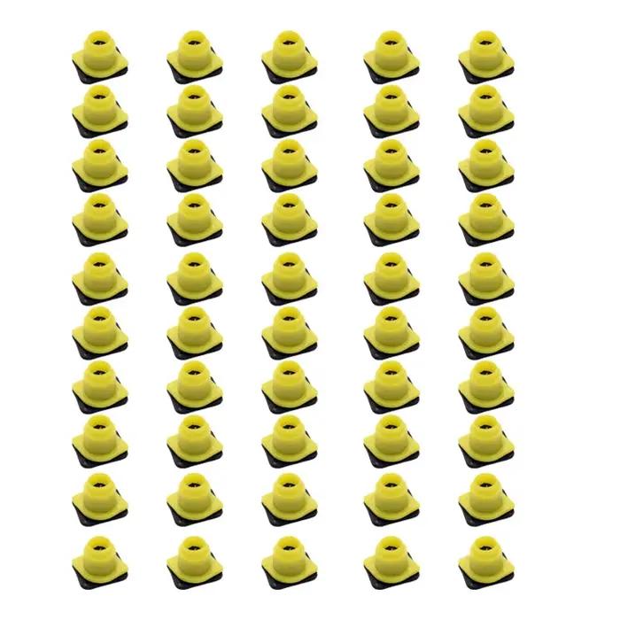 50 pièces Nicot abeille cheveux rouleau reine Cages en plastique protection scellé cellule couvertur