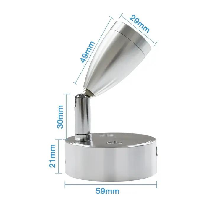 2/1 pièces DC 12-24V voiture intérieur LED lecture Spot lumière RV bateau caravane camping-car cheve