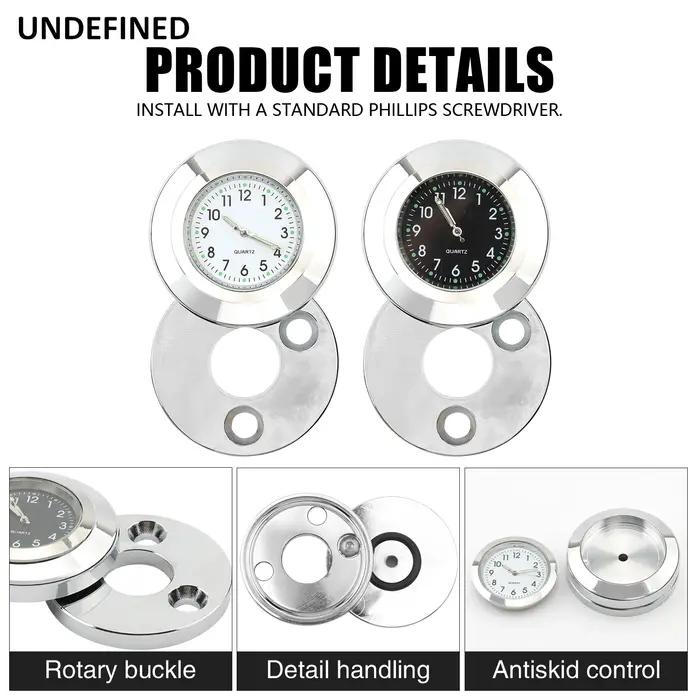 Couvercle d'Horloge de Verrouillage de Fourche pour Harley Road King FLHR/I FLHRC/I FLHRSE 1994-2022