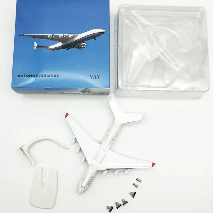 20 cm Ukraine Antonov AN225 Mriya modèle en métal avion 1:400 échelle avion Aviation avion Miniature