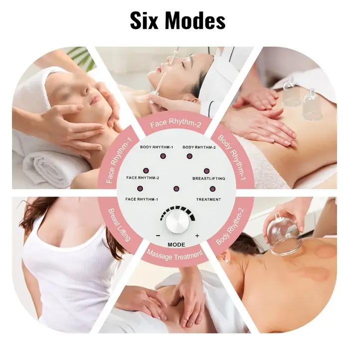 NOUVEAU Ensemble de massage électrique par ventouses, Appareil de massage corporel avec écran tactil