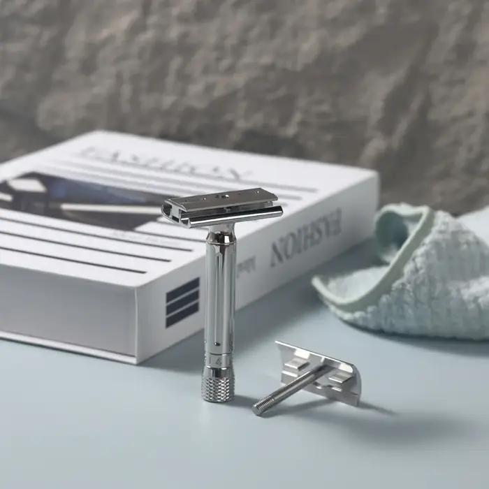 Rasoir de sécurité réglable en acier inoxydable Yaqi Avanti