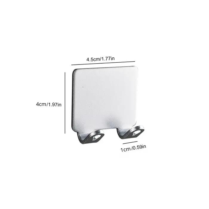 1/2/3/5 pièces porte-rasoir en aluminium hommes rasage rasoir crochet de rangement étagère murale po