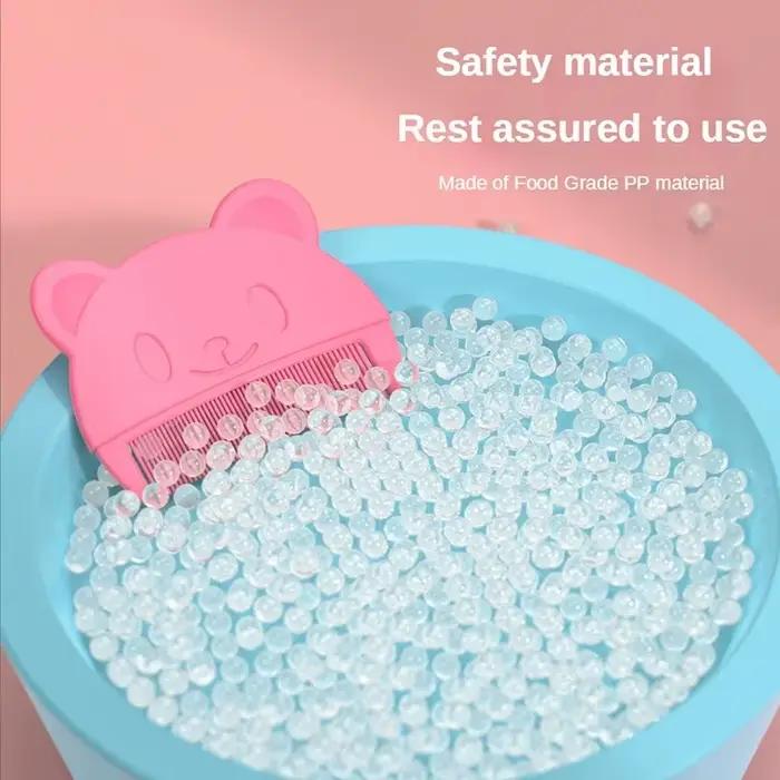 Accessoires de soins pour bébé, peigne à graisse pour tête fœtale, peigne doux pour bain de bébé, fo