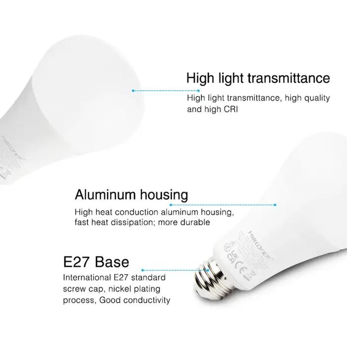 Ata boxer Zigbee RGB + CCT LED Ampoule 4W/6W/12W GU10 inda Smart Dimmable Projecteur Lampe FUT089Z R