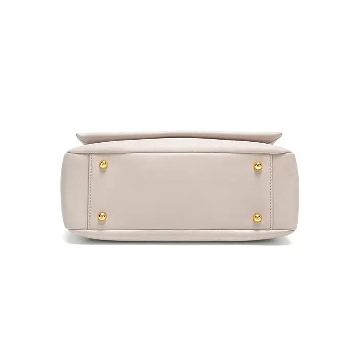 CHCH – sac à main pour chambre simple pour femmes, sac à main beige à rabat pour les déplacements qu