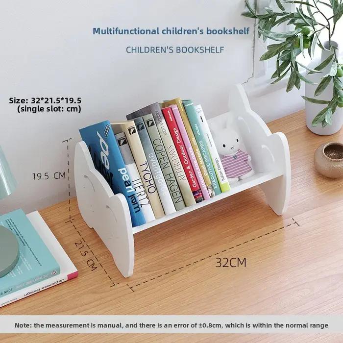 Support de rangement de livres multifonctionnel pour enfants, finition de la maison, manuels de lect