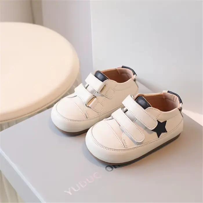 Chaussures en cuir microcarence pour bébés, chaussures pieds nus pour tout-petits, baskets à semelle