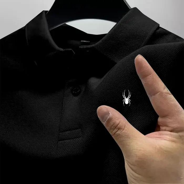 Nouveau style – T-shirt polo décontracté pour homme, col polo, manches courtes, imprimé multicolore,