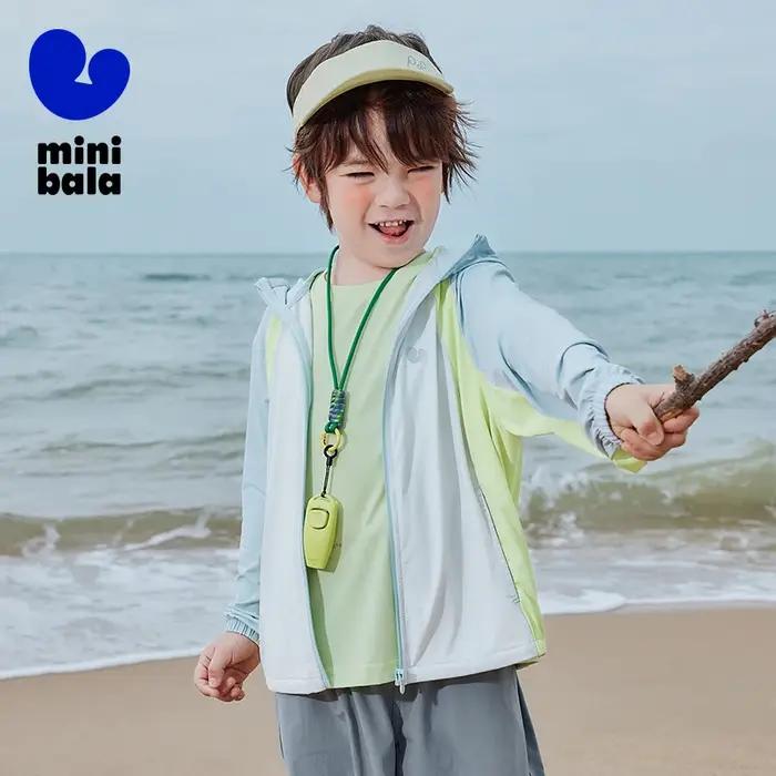 Mini Bala garçons filles UPF50 + Cool Touch veste de Protection solaire léger été bébé vêtements d'e