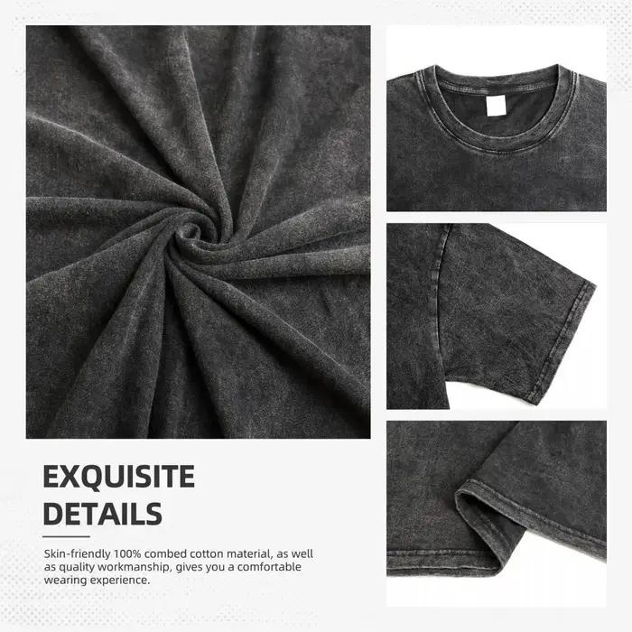 Ultrakill Nouveau modèle T-shirt délavé pour les amateurs d'anime, vêtements de caractère, coupe ove