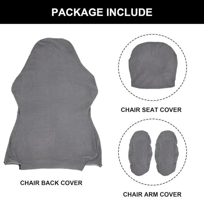 Housse de protection épaisse en Jacquard pour chaise de jeu d'ordinateur de bureau, extensible et in