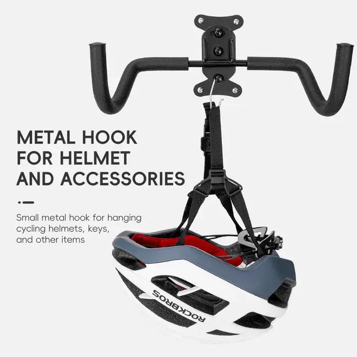 Support de Vélo Mural Réglable Conçu pour VTT et Vélos de Route Occasions Spéciales Garage Intérieur Rangement Pratique Élégant
