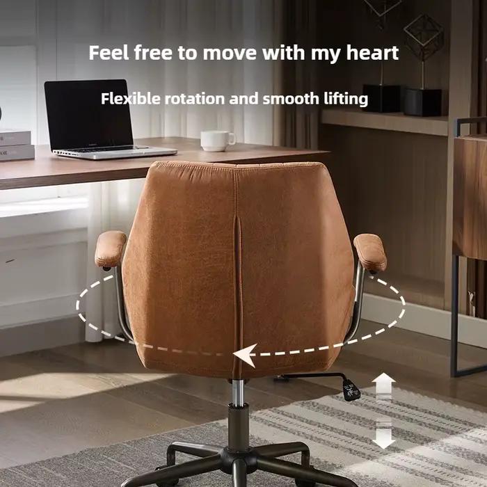 Chaise de bureau ergonomique vintage confortable pour longues journées de travail bureau et maison occasions spéciales