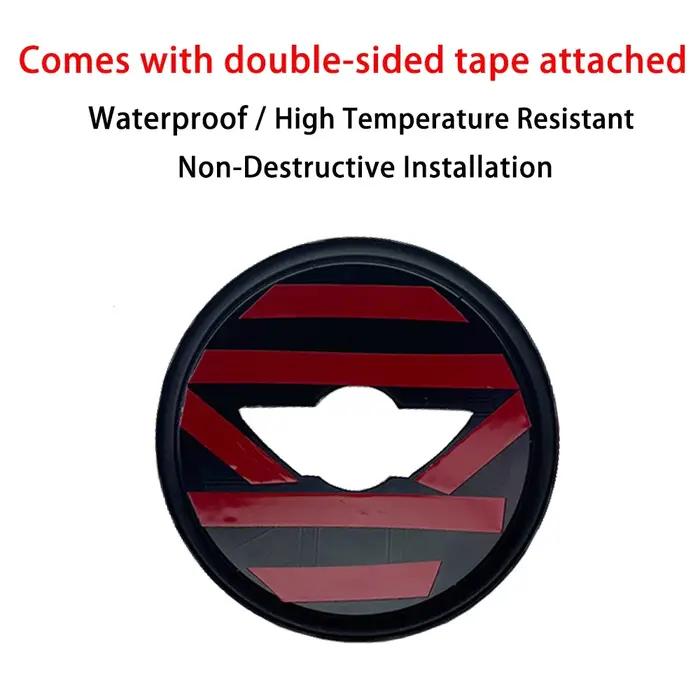 Couverture autocollante décorative pour Center de volant de voiture, pour MINI ONE Cooper S JCW F54