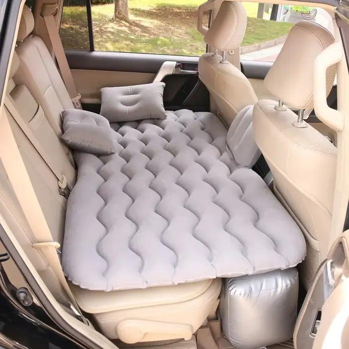 Tapis de camping gonflable à air, coussin de canapé, matelas de voyage, lit universel pour siège arrière, oreiller multifonctionnel pour maison et plein air