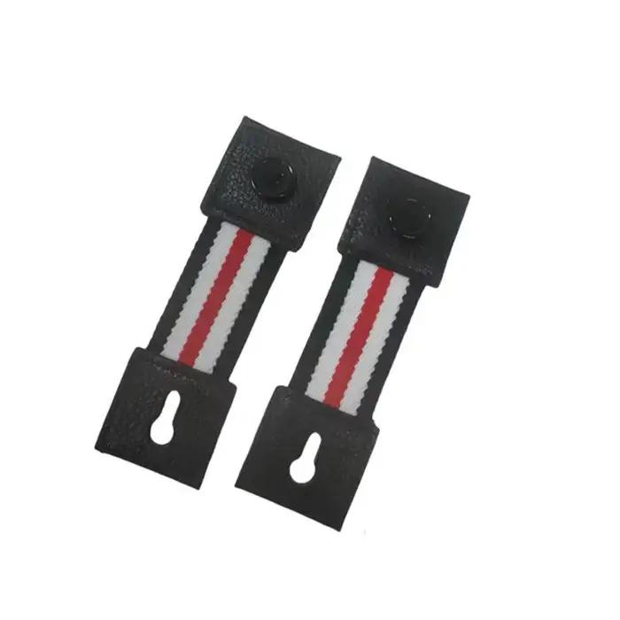 1 paire de boucles d'extension de col, bouton multifonctionnel réglable pour chemise, costume, crava