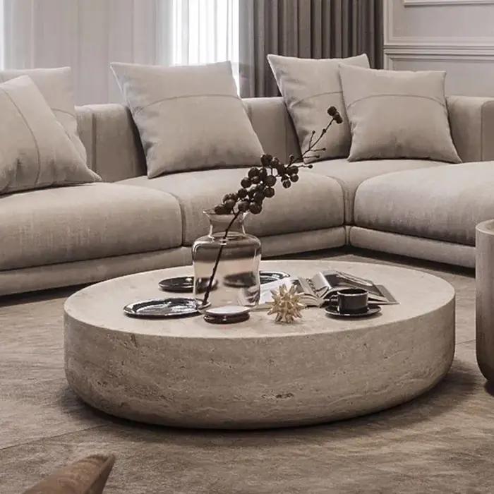 Table d'appoint ronde moderne claire japonaise industrielle Simple mignon gain de place Table basse