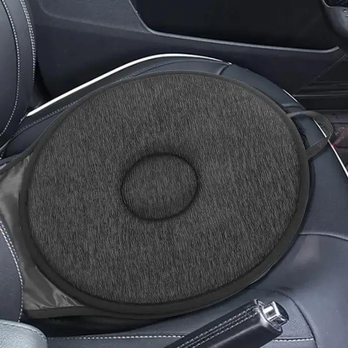 Coussin de siège rotatif à 360 degrés pour personnes âgées portable et confortable pour améliorer la posture et réduire la fatigue lors de longs trajets voiture occasionnels et cadeaux spéciaux