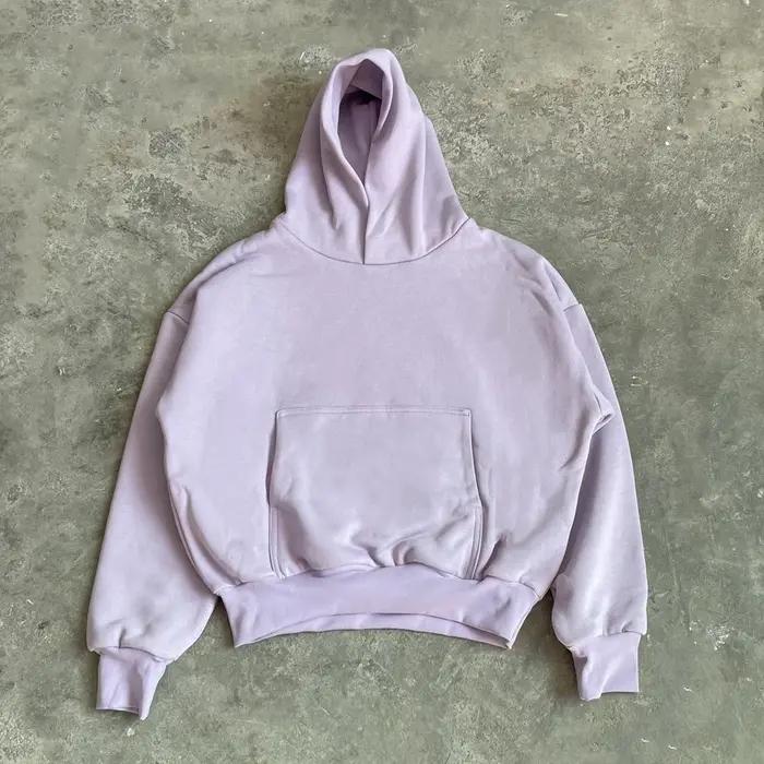 Yao mode Kanye 2020 campagne hauts à capuche sweat Streetwear surdimensionné Vintage Double tissu pu