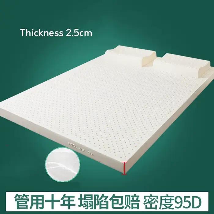 Matelas en latex naturel importé de Thaïlande, coussin en caoutchouc 100%, tatami domestique pour de