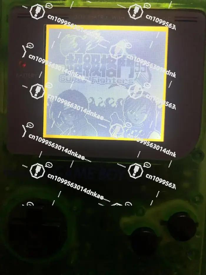 Machine épaisse rétroéclairée à reflets originaux, Console de jeu Non Gba Gbp Gbc Gbl