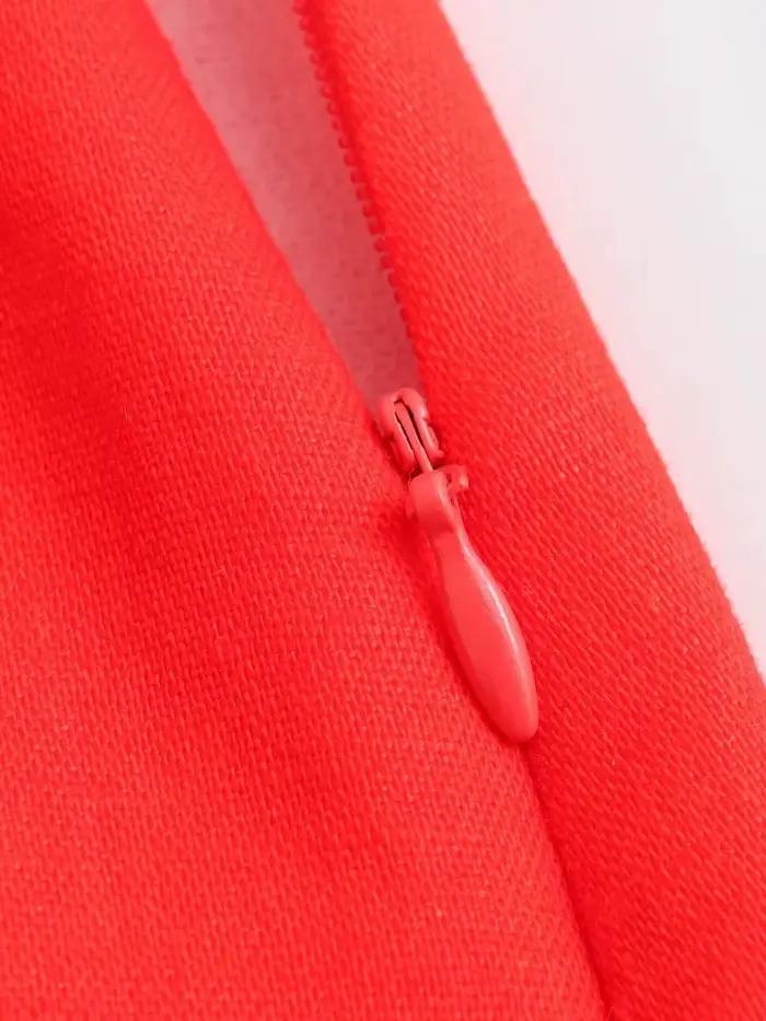 XNWMNZ – jupe crayon en lin mélangé pour femmes, taille haute, fermeture éclair, imprimé floral cont