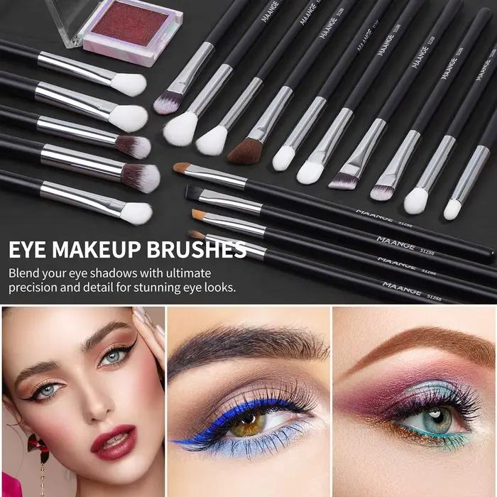 Ensemble de pinceaux de maquillage professionnels, outils de beauté cosmétiques, fond de teint, fard